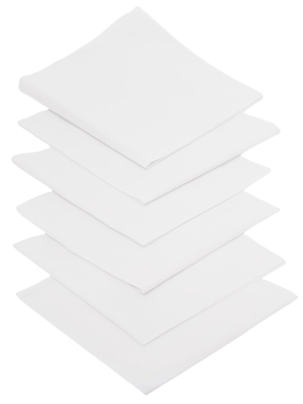 Handkerchiefs for men,Pure Cotton Soft white Handkerchieves