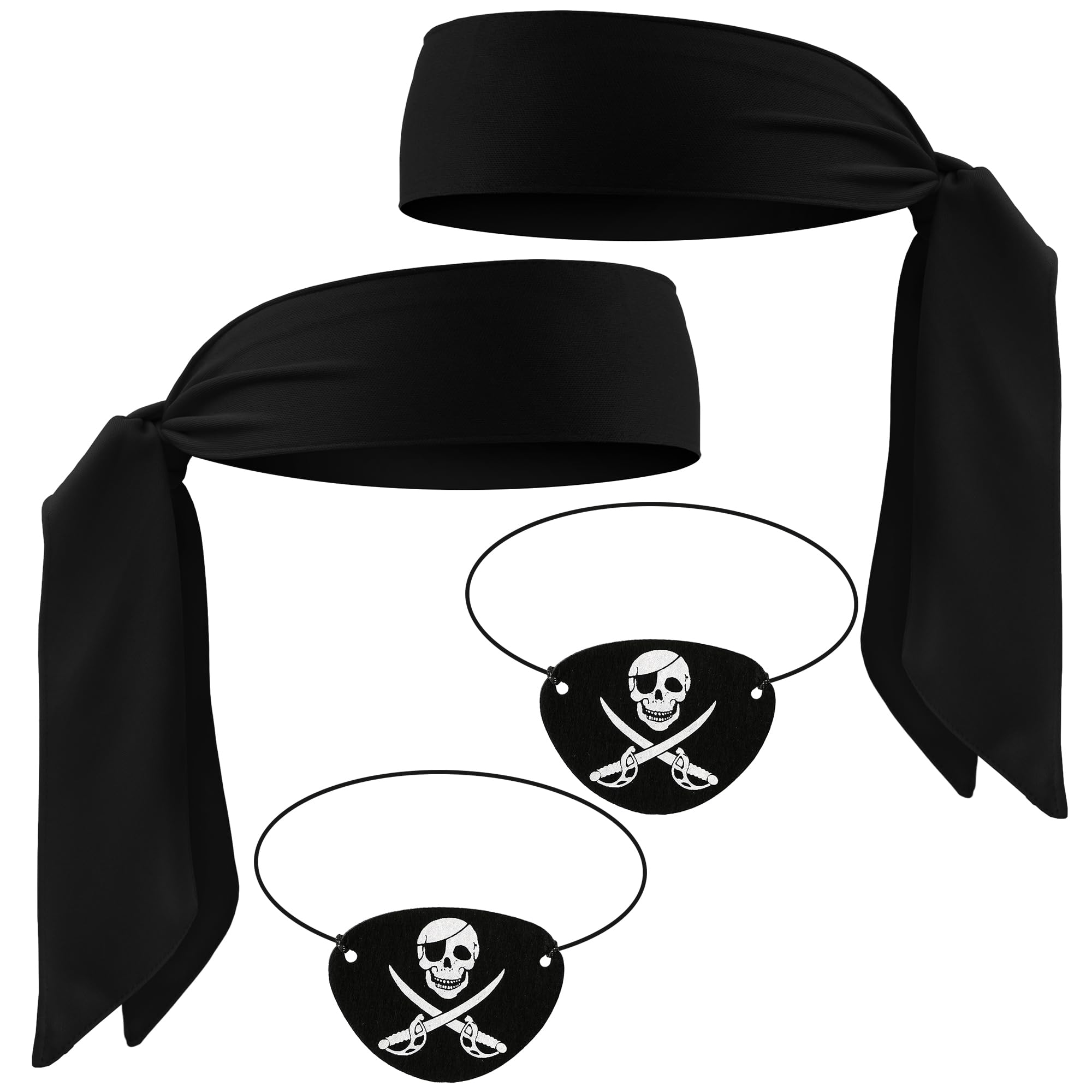 Scotamalone Halloweens Pirate-Accessories for Men Women Pirate-Party Favors Supplies