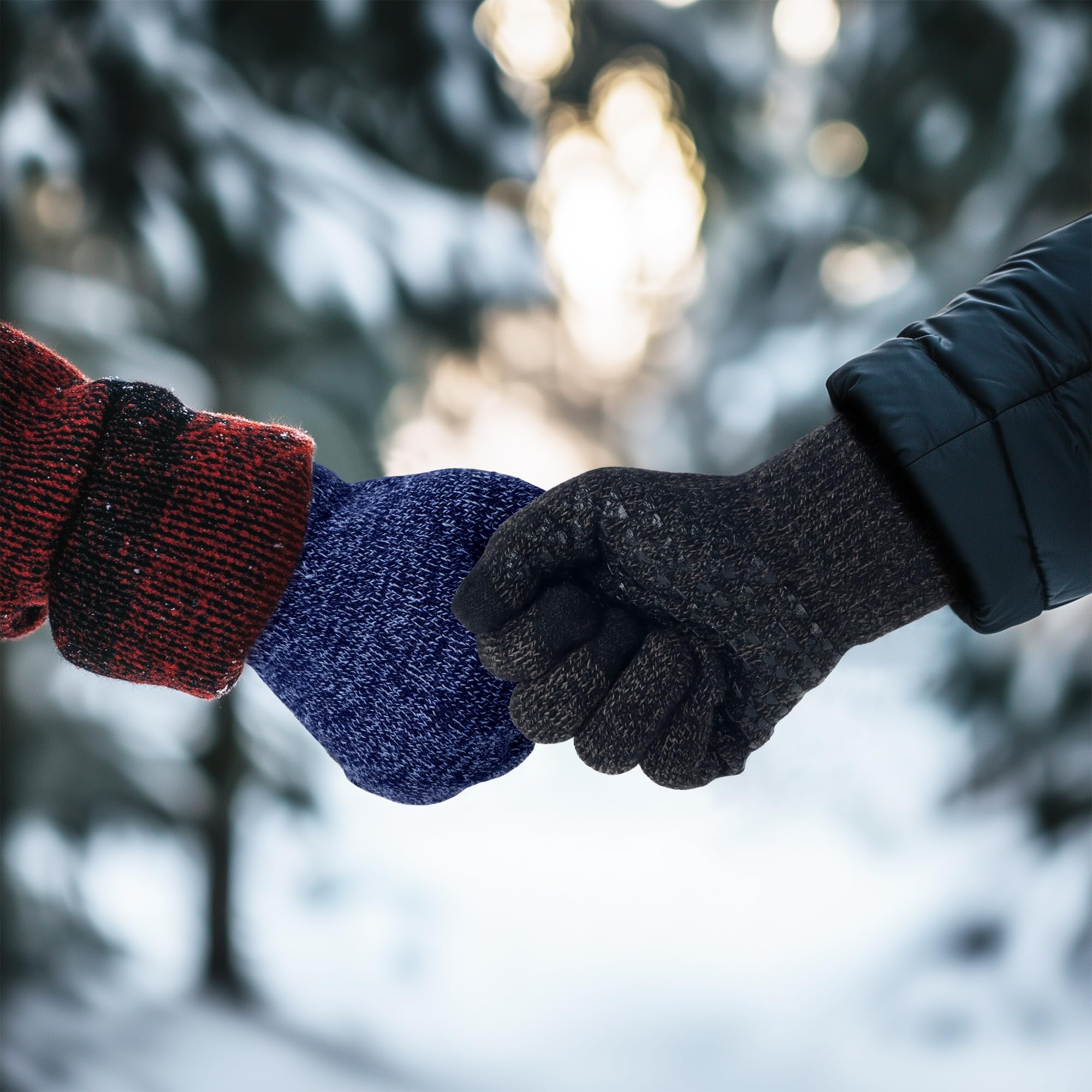 Driving Hiking Running Touchscreen Winter Gloves Men Women for Cold Weather