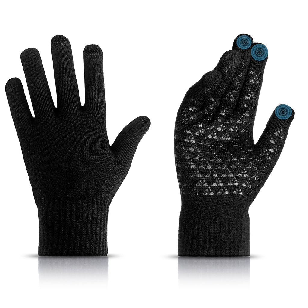 Driving Hiking Running Touchscreen Winter Gloves Men Women for Cold Weather